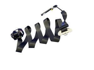  Tesla Model 3 Black Seat Belt Assembly with Pretensioner - Front (Used OEM)