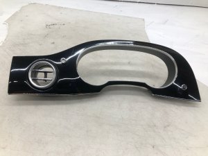 2016-2020 Bentley Bentayga Black Instrument Cluster Trim Bezel with Air Vent - Front (Used OEM)