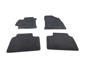 2025-2026 Kia K4 Black Front and Rear Carpet Floor Mat Set (Used OEM)