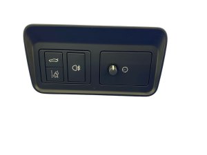2021-2024 Jaguar F-Type Black Speedometer Dimmer Fog Light Trunk and Lane Assist Control Switch (Used OEM)