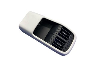 2024-2025 Hyundai Sonata Gray Console Air Vent Trim Panel with USB-C Port - Rear (Used OEM)