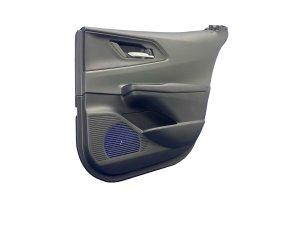 2023-2025 Toyota Prius Black Door Interior Trim Panel - Rear, Right (Passenger) (Used OEM)