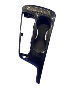 2024-2025 Buick Envista Black Center Console Cup Holder and Shifter Trim Panel (Used OEM)