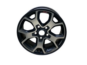 2018-2021 Jeep Wrangler Black 17x7.5 5 Y-Spoke Polished Aluminum Wheel (Used OEM)
