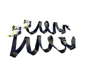2013-2017 Audi S7 Black Seat Belt Assembly - Front (Used OEM)