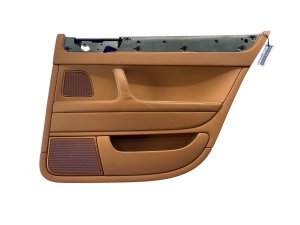 2006-2012 Bentley Flying Spur Brown Door Interior Trim Panel - Rear, Right (Passenger) (Used OEM)