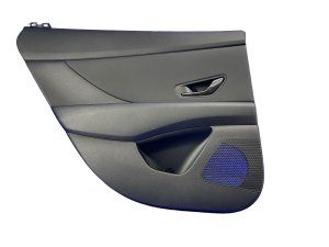 2021-2025 Hyundai Elantra Black N Line Door Interior Trim Panel - Rear, Left (Driver) (Used OEM)