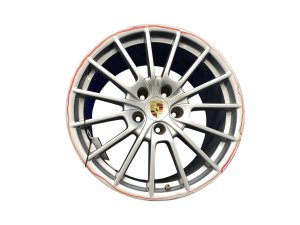 2010-2016 Porsche Panamera Silver 20x11.5 15-Spoke Magnesium Finish Alloy Wheel (Used OEM)