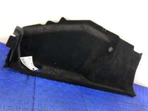 2017-2023 Porsche Panamera Black Trunk Wall Carpet Trim Panel - Rear (Used OEM)