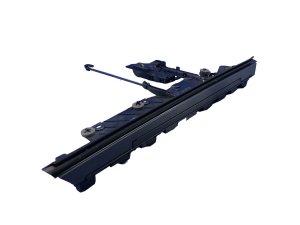 2022-2024 Lucid Air Black Rear Door Window Shade (Used OEM)