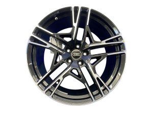 2021-2023 Audi R8 Black 20x11 5-Slotted Spoke Machined and Black Alloy Wheel (Used OEM)