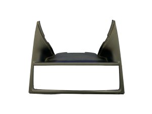 2004-2014 Lamborghini Gallardo Black Interior Climate Control Trim Cover Panel (Used OEM)