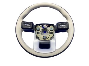 2024-2025 Hyundai Santa Fe Gray Heated Steering Wheel with Paddle Shifters (Used OEM)