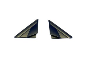 2023-2025 Subaru Solterra Black Fender Corner Trim Moulding Panel - Front (Used OEM)