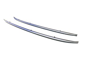 2022-2025 Genesis GV70 Chrome Roof Luggage Rack Rail Set (Used OEM)