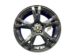2004-2014 Lamborghini Gallardo Black 19x8.5 5-Spoke Callisto Alloy Wheel - Front (Used OEM)
