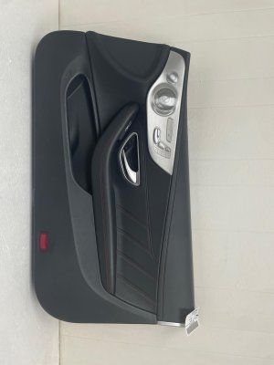 2019-2021 Mercedes-Benz C280 Black Door Interior Trim Panel - Front, Right (Passenger) (Used OEM)