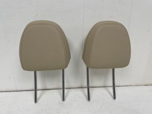 2022-2025 BMW 428i Beige Seat Headrest Set - Front, Right (Passenger) (Used OEM)