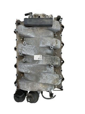 2007-2011 Mercedes-Benz S320 Engine Intake Manifold Assembly with Throttle Body (Used OEM)