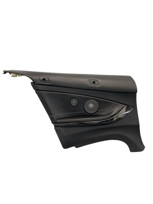 2015-2020 BMW M4 Black Inner Quarter Trim Panel - Rear, Left (Driver) (Used OEM)