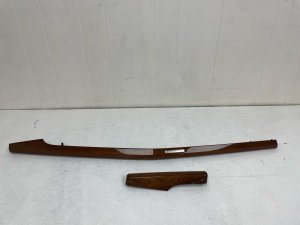 2018-2025 Audi SQ5 Brown Wood Grain Dash Bezel Trim Panel Cover (Used OEM)
