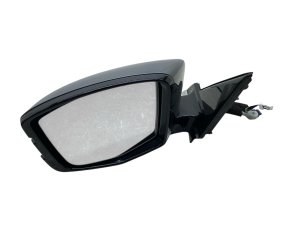 2022-2025 Acura MDX Gray Power Folding Door/Side View Mirror with Chrome Molding - Left (Driver) (Used OEM)
