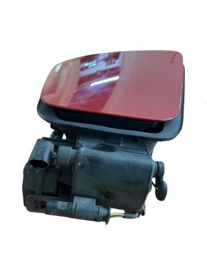 2014-2021 BMW i3 Red Fuel Filler Door with Pocket and Cap (Used OEM)