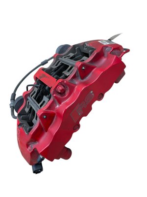 2017-2020 Audi RS3 Red 8-Piston Brembo Disc Brake Caliper - Front, Right (Passenger) (Used OEM)