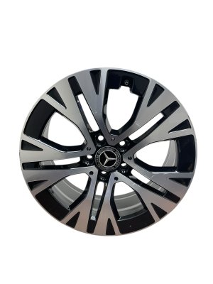 2024-2025 Mercedes-Benz GLA250 Black 18x7.5 5 V-Spoke Machined Black Alloy Wheel (Used OEM)
