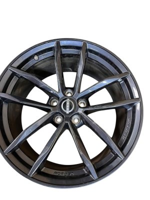 2023-2025 Nissan Z Black 19x9.5 5 Double-Spoke Rays Forged Alloy Wheel - Front (Used OEM)