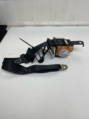 2023-2025 Toyota Crown Black Seat Belt Assembly - Rear, Right (Passenger) (Used OEM)