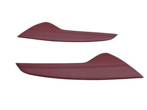 2025-2026 Mazda CX-70 Red Center Console Side Cover Panel Molding Set (Used OEM)