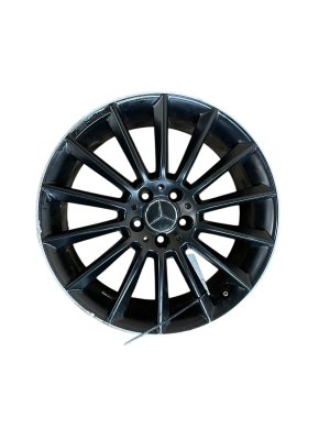 2020-2023 Mercedes-Benz CLA35 AMG Black 19x8.5 14-Spoke Machined Aluminum Alloy Wheel (Used OEM)