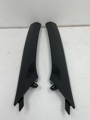2025 Kia K4 Black A-Pillar Trim Cover Set - Front (Used OEM)