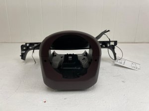 2017-2024 Porsche Panamera Burgundy Steering Column Trim Cover Shroud (Used OEM)