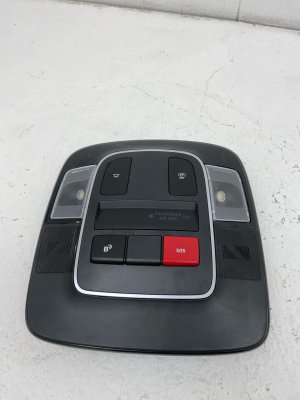2025-2026 Hyundai Tucson Overhead Roof Console with Dome Light and Sunroof - Front (Used OEM)