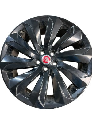 2018-2021 Jaguar E-Pace Black 19x8 10-Spoke Painted Alloy Wheel (Used OEM)