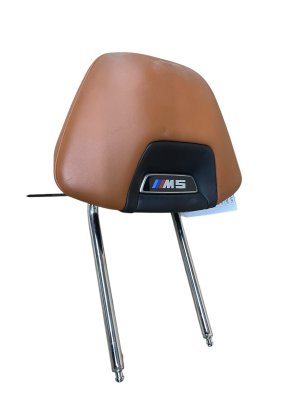 2018-2023 BMW M5 Brown Seat Headrest - Front, Left (Driver) (Used OEM)