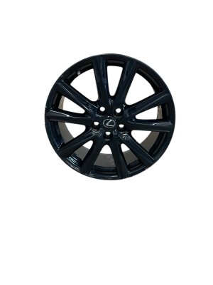 2015-2019 Lexus RC F Black 19x8 10-Spoke Alloy Wheel - Front (Used OEM)