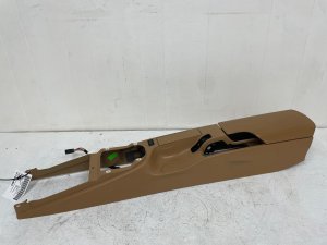 2009-2012 Porsche Boxster Tan Center Console and Armrest - Front (Used OEM)