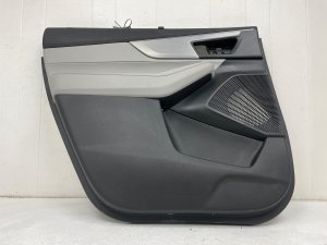 2022-2024 Acura MDX Gray Door Interior Trim Panel with Technology Package - Rear, Left (Driver) (Used OEM)