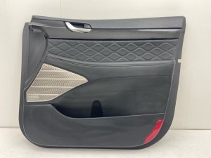 2020-2022 Hyundai Palisade Black Door Interior Trim Panel - Front, Right (Passenger) (Used OEM)