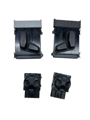 2017-2026 Chrysler Pacifica Power Seat Switch Set with Lumbar Control Dial - Front (Used OEM)