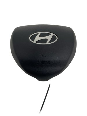 2024-2025 Hyundai Elantra Black Steering Wheel Air Bag - Front, Left (Driver) (Used OEM)