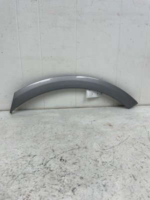 2021-2025 Genesis GV80 Savile Silver Wheel Opening Molding Trim Panel - Front, Right (Passenger) (Used OEM)