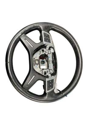2013-2015 Mercedes-Benz ML350 Black Heated Steering Wheel with Paddle Shifters - Front (Used OEM)