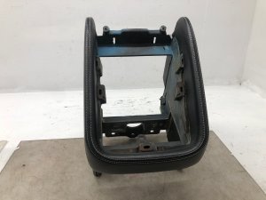 2006-2012 Bentley Flying Spur Black Center Console End Cap Cover Carrier - Rear (Used OEM)