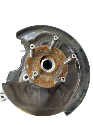 2017-2025 Audi Q2 Spindle Knuckle and Wheel Bearing Hub Assembly - Rear, Left (Driver) (Used OEM)
