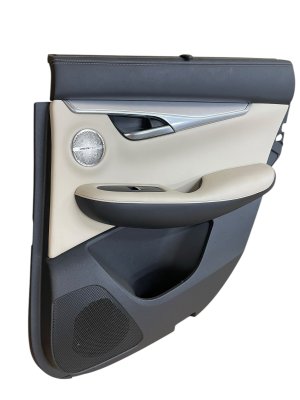 2019-2025 INFINITI QX50 Black Door Interior Trim Panel - Rear, Right (Passenger) (Used OEM)
