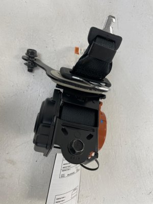 2011-2013 INFINITI QX56 Middle Seat Belt Assembly - Rear, Right (Passenger) (Used OEM)